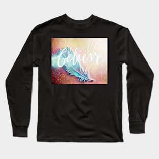 Believe in Angels Long Sleeve T-Shirt